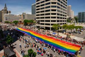 Pride Festival in Downtown Salt Lake