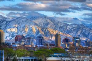 Downtown Salt Lake Skyline