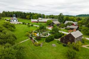 Shelburne Museum with sprawling grounds of Vermont history to explore.