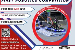 First Robotics Competition - UVM District Event