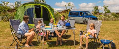 Camping at Cotswold Farm Park Holidays