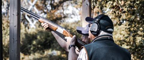 Clay shooting at Ian Coley Sporting Ltd.