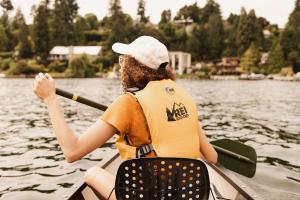 Kayaking on Lake Washington