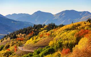 Image of Wasatch Mountain range.