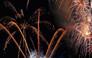 Fireworks in Salt Lake