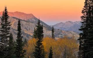 Jupiter Peak in the fall.