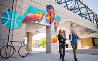Family at The Gateway