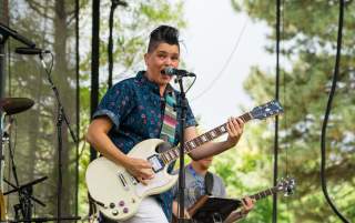 Image of a performance at the Utah Pride Festival 2019