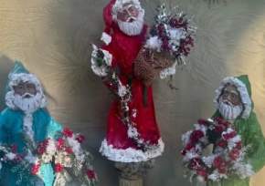 santa workshop with jan jones at the art haus