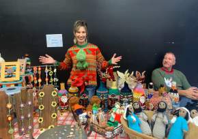 Holiday Art Sale Jan Dempsey & Frank Brown Center