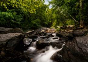 Chewacla, rushing water