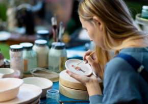 glaze crafts at Art Haus