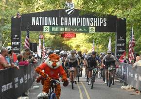 Marathon Mountain Bike National championship start line