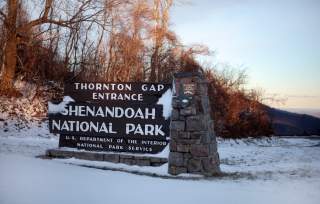 Shenandoah National Park Winter