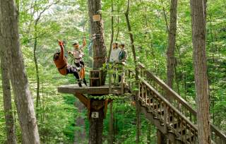 Zipline In Page Valley, VA