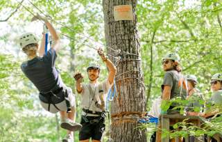 Ziplining with Bear Mountain Ziplines