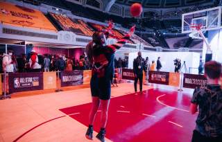 Salt Lake City: FEATURE NBA All-Star Pop-Up – Feature