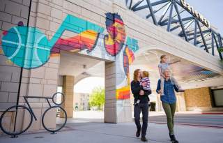 Family at The Gateway