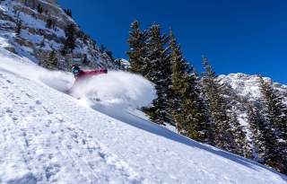 For skiers looking to test themselves on Solitude’s coveted expert terrain, Honeycomb Canyon is the place to start.