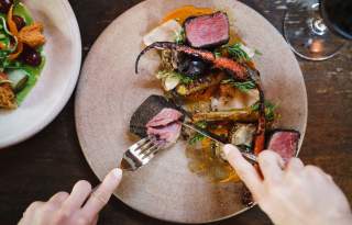 Steak dish at Pallet