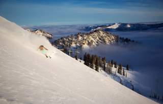 McKenna Peterson Skiing at Brighton Resort