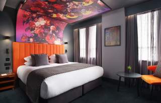 Bedroom style at Malmaison hotel