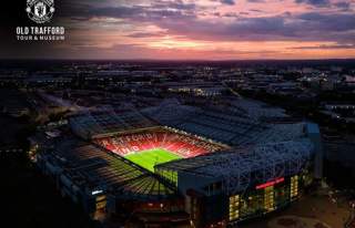 skyline view of stadium