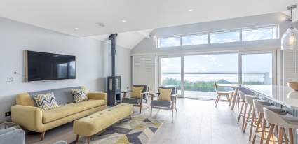 Accommodation with a sea view