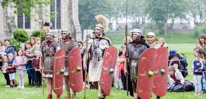 roman re-enactment in Chichester
