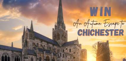a promotional image for CHichester