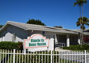 exterior of the Blanche Ely House Museum
