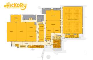 HMCC Building Layout Map Jan. 2026