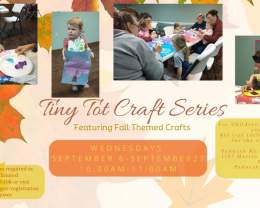 Tiny Tot Craft Series-Fall