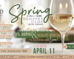 Spring Supper Club at The Grand