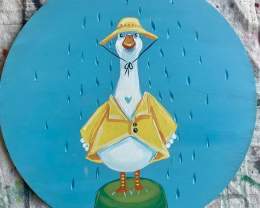 Porch Goose DoorHanger