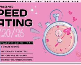 Speed Dating Night at Pipers