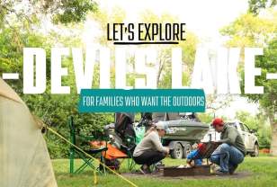 Devils Lake, North Dakota  |  Where the Outdoors Never Closes.