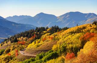Image of Wasatch Mountain range.
