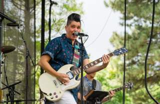 Image of a performance at the Utah Pride Festival 2019