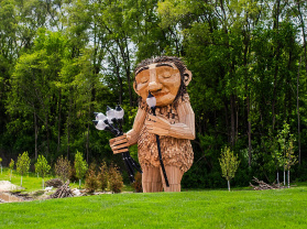 New in Milwaukee: Thomas Dambo Troll, Firefly Grove Park