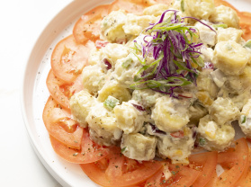Alex Fieldings's Content Green Banana Salad
