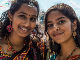 India fest Friends Women Girls