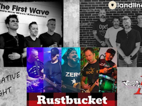 Alternative Night w/ Rustbucket, Landline, and The First Wave