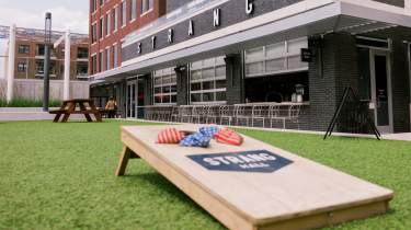 Strang Hall - Cornhole