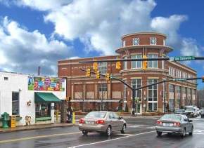 Street Corner In Huntersville, NC