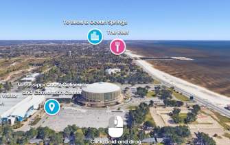 Xplorit coast SkyHub Image looking east