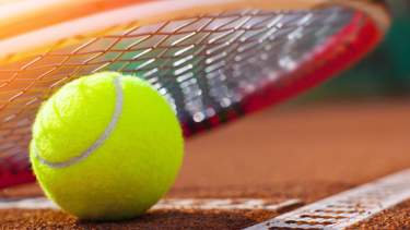 Tennis Ball and Raquet