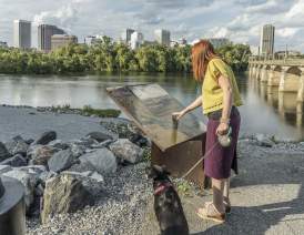 Manchester riverfront