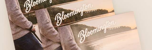 Visit Bloomington visitor guide stack