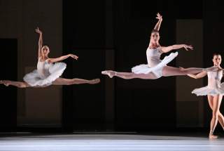 Artists of Houston Ballet in Stanton Welch’s Velocity.